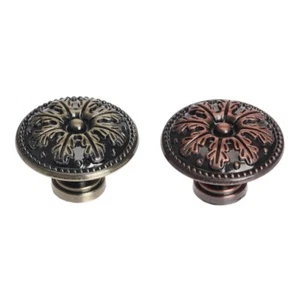 Alloy Cabinet Door Knobs Wardrobe Drawer Bin Closet Pull Handle 31mm HQ Vintage - Picture 1 of 7