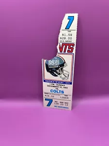 1993 Michael Strahan Rookie NFL Ticket Stub New York Giants Indianapolis Colts - Picture 1 of 4