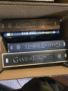 Game Of Thrones Seasons 1,2,4,5,6 Blu Ray 3rd Season Dvd, John Wick Blu Ray - Picture 1 of 2