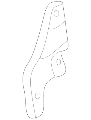 Soporte trasero original GM 22704594 Foto 1 de 2