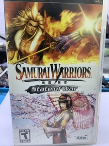 Samurai Warriors: State of War (Sony PSP, 2006) Complete No Manual- Tested - Picture 1 of 3