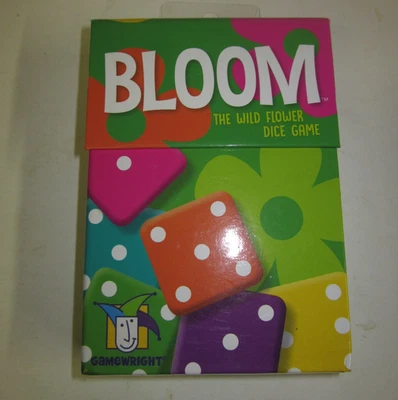 Bloom the Wild Flower Dice Board Game by Gamewright complete unused - Image 1 of 3