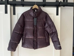 Neu mit Etikett Fabletics Essential gefütterte Jacke in Pflaume – Damen Medium - Bild 1 von 11