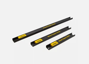 Rolson 3-piece Magnetic Tool Holder - Carbon Steel Garage/Shed Organiser Set - Picture 1 of 2