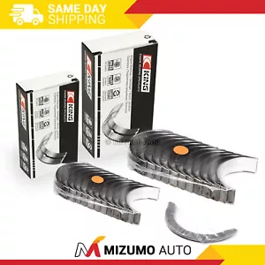 King Main Rod Bearings Fit Honda 1.6 B16A2 B16A3 Acura Integra B17A1 B18A1 B18B1 - Picture 1 of 8