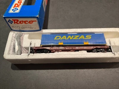 Roco 46373 DB Container Tragwagen Danzas LKW Auflieger - Bild 1 von 4