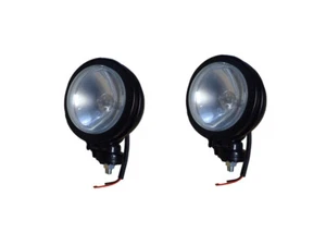 Par de lentes transparentes de cinco pulgadas carcasa negra luz antiniebla conducción camión todo terreno 2X 5"  - Imagen 1 de 2