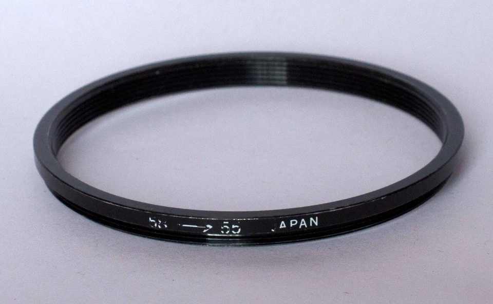 Unbranded 58-55mm step down ring. - Image 1 of 1