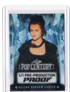 Hoja Pop Century Helena Bonham Carter 2025 platino prueba de preproducción 1/1 - Imagen 1 de 1