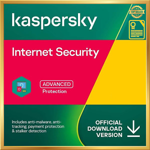 Kaspersky Internet Security 2024 / 1, 2, 3, 5 oder 10 PC / 1 & 2 Jahre - ESD Key