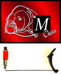 MCLASS AVVISATORI VISIVI Highlite a Cancelletto CARP FISHING ROD POD Rosso - Foto 1 di 1