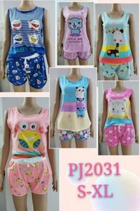 NEW colorful ladies asst colors  2 pc pajama short  sets  Woman's ..sleepwear... - Picture 1 of 3