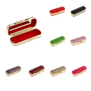 Travel Lipstick Case, Leather Lipstick Storage Holder, - Picture 1 of 31