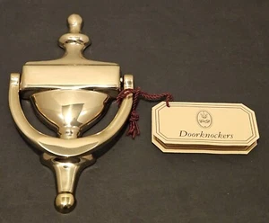 Solid Brass Vintage Door Knocker - Bild 1 von 4