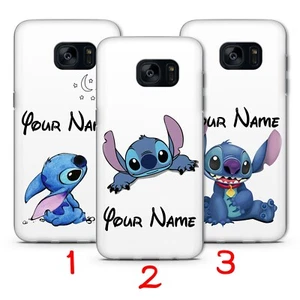 Custom Stitch 2 PHONE CASE COVER FOR SAMSUNG S5 S6 S7 S8 S9 EDGE PLUS + Name - Picture 1 of 8