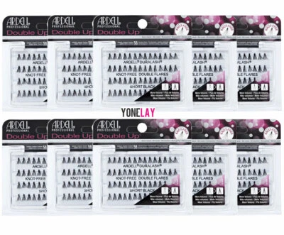 Lot 10 - ARDELL Eyelashes Individual Flare Lashes Knot Free Double Flares Short - Image 1 of 2