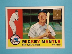 1996 Topps Commemorative Mickey Mantle New York Yankees #10 ⚾ - Picture 1 of 2