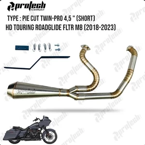 Exhaust 2019 Harley-Davidson Road Glide Ultra FLTRU 2-1 Pipe - Picture 1 of 1