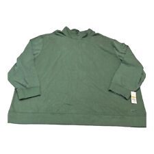 Izod Saltwater Big & Tall 2XLT Mens 1/4 Zip Sweatshirt Long Sleeve Green