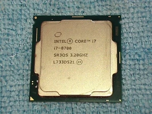 Intel Core i7-8700 SR3QS 6-Core 3.2GHz LGA1151 CPU Processor 8thGen Untested - Picture 1 of 2