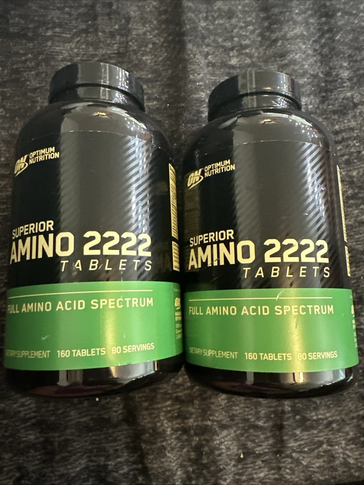 Optimum Nutrition Superior Amino 2222 Tabs 160 Tablets