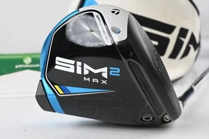 Taylormade SIM2 Max Driver / 10.5 Degree / Regular Flex Fujikura Ventus Blue 5 - Picture 1 of 9