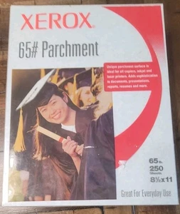 Xerox 65# Parchment Blue Copy Printer Paper 250 Sheets 8 1/2" × 11" - Picture 1 of 5