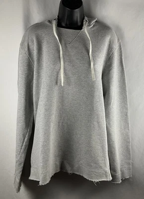 James Perse Sudadera con Capucha Mujer Talla 3 (L) Gris Mínima Sudadera Terry Envejecido Foto 1 de 4