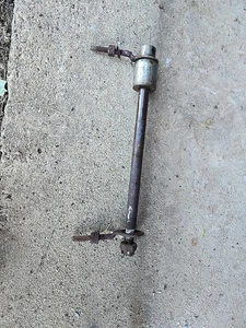 1975 Yamaha Rd60 Rear Axle Spacer Nut And Adjusters - Picture 1 of 3