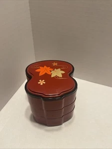 Natsume Bento Autumn Leaves Brotdose für Teezeremonie Utensilien - Bild 1 von 11