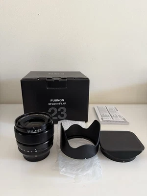 Fujifilm XF 23mm F1.4R lens -with Square Metal Hood JJC LH-JXF23 - image 1 of 4