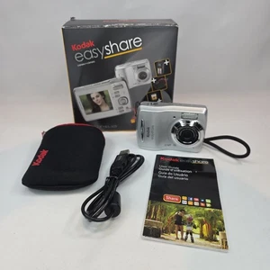 Cámara compacta Kodak EasyShare C15 12 MP zoom digital plateada - Imagen 1 de 6