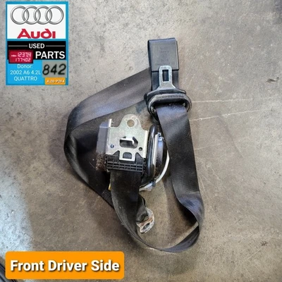 *FRONT LEFT SEAT BELT RETRACTOR* for AUDI A6 V8 4.2 OEM 1998-2004 *FREE SHIPPIN* - Imagem 1 de 2