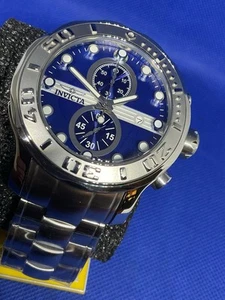Invicta Pro Diver 48mm sil/blue mod 0879 men’s wristwatch - Picture 1 of 15