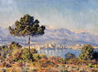 Oil Painting Claude Monet - View Of Antibes From The Notre-Dame View No Framed