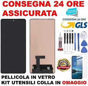 DISPLAY TOUCH OLED ORIGINALE XIAOMI MI 11T 21081111RG /11T PRO 2107113SG NERO - Zdjęcie 1 z 2
