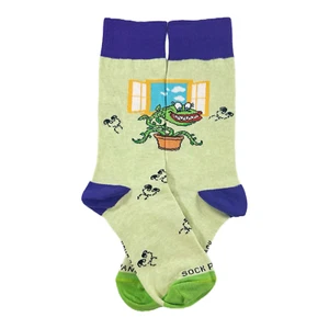 Venus Flytrap Socks from the Sock Panda (Adult Small - Shoe Sizes 2-5) - Picture 1 of 7