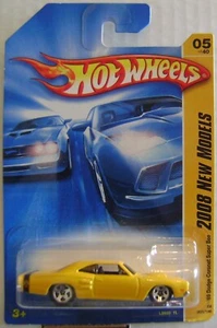 Hot Wheels, 2008 New Models, '69 Dodge Coronet Super Bee, 1:64 Die Cast Car - Picture 1 of 2