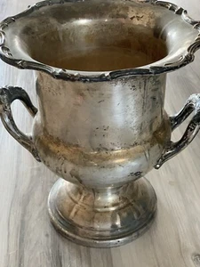 Vintage Silver-plate Champagne & Wine Bucket - - Picture 1 of 8