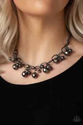 Paparazzi MALIBU MOVEMENT black necklace - Image 1 of 2