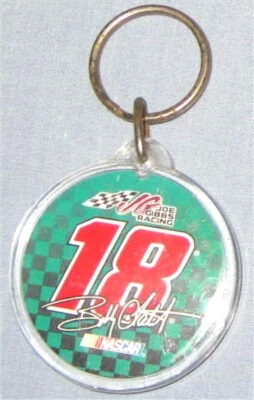 Bobby LaBonte Round Plastic NASCAR Key Chain - Image 1 of 2