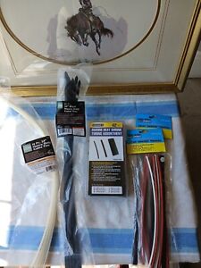 Estate Find 42Pc Marine Heat Shrink Tubing And Other With 24" Cable Ties New