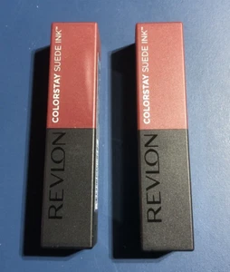 Lápiz labial tinta gamuza Revlon Colorstay, en la zona, paquete de 2 - Imagen 1 de 1