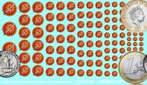Federated Suns - House Davion - Waterslide Decals for Battletech - Imagen 1 de 1