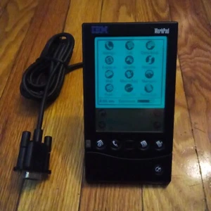 100 $ RÉDUCTION DE PRIX ! | IBM WorkPad Gen 1 8602-10U PDA super rare avec berceau - Photo 1 sur 8