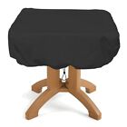 Square Patio Table Cover Waterproof Sun-Proof Dustproof Non-Fading Black Thic...