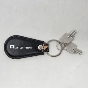 ACROPRINT TIME CLOCK KEYS SET OF 2 FOR ES700 ES900 ES1000 ATOMIC ONLY #905 FOB - Picture 1 of 4