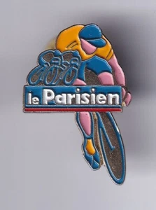 RARE PIN PINS PIN'S .. VINTAGE 91 TOUR DE FRANCE VELO CYCLING PRESS PARISIEN ~US - Picture 1 of 1