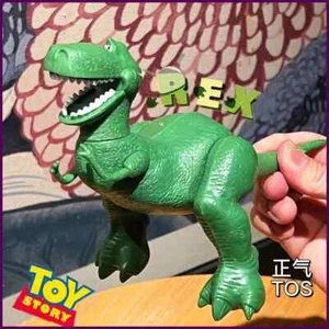 14cm Disney Toy Story 4 REX Dinosaur Woody Buzz Action Figures Anime Decoration - Imagen 1 de 24