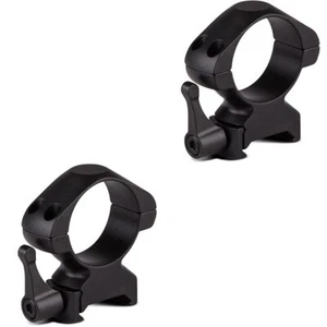 KONUS Stahl Zielfernrohr Montageringe mit Schnellspannhebel (Ø 30 mm; niedrig) - Bild 1 von 3